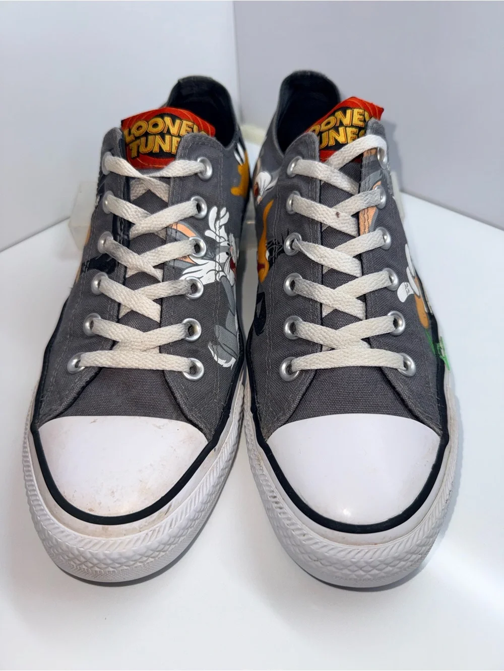 🥕Converse All Star Looney Tunes Bugs Bunny Daffy Duck Low Top Sneaker - Picture 5 of 6